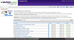 Desktop Screenshot of consult.wakefield.gov.uk